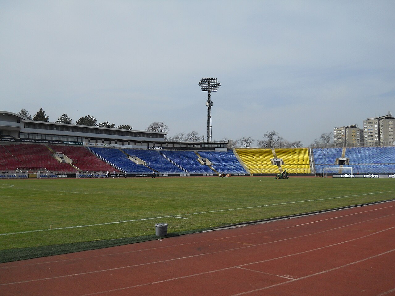 Arhivska fotografija stadiona Partizana u Beogradu.